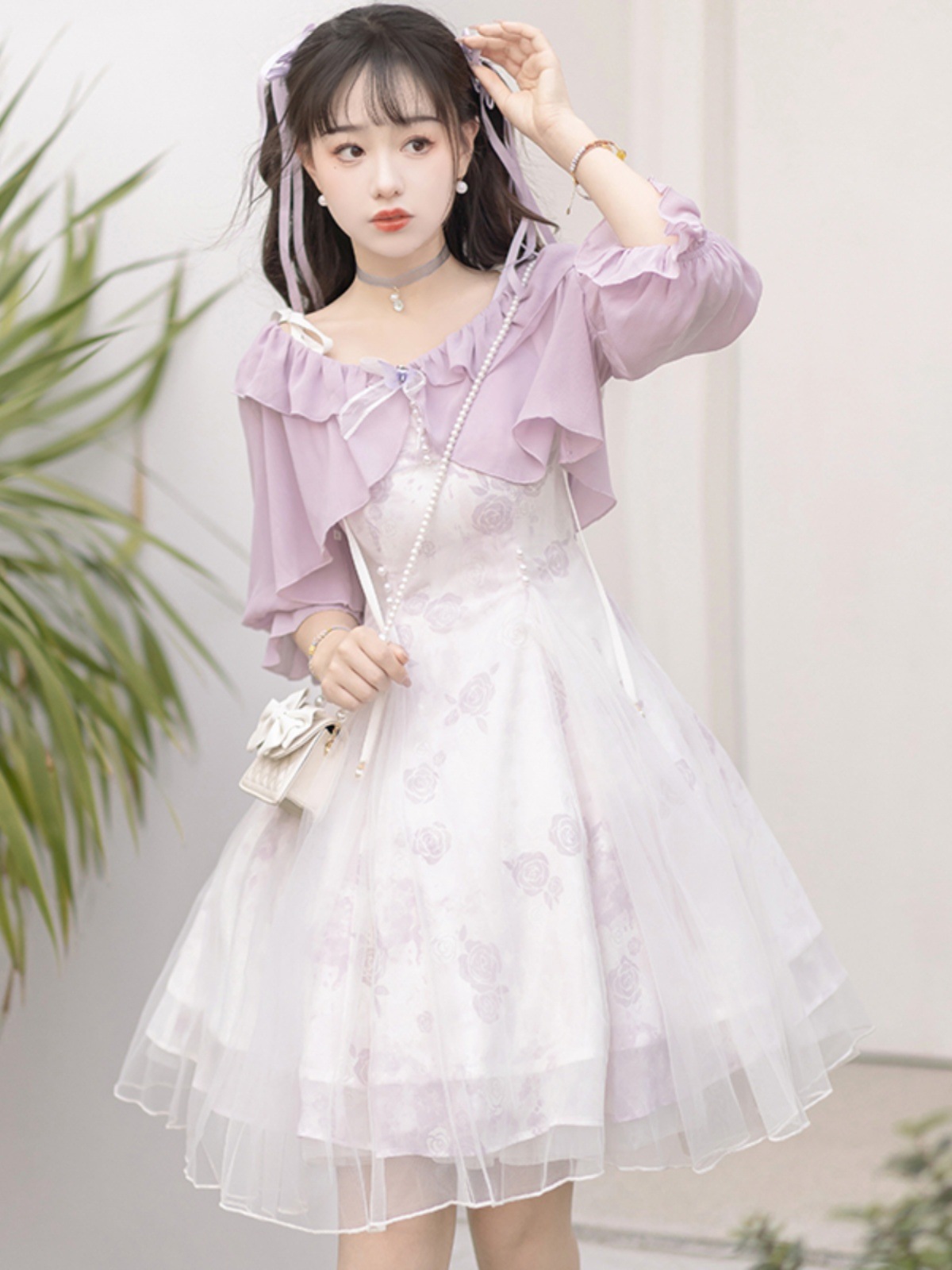 lolita地雷パーカーロリータ ワンピース ゴスロリドレス[ローズの香り]ドレススーパーフェアリーチャンハンエレメントドレス妖精古代スーツ