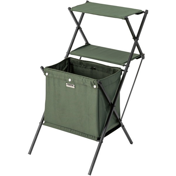 MIP-99GR フォールディングマガジンラック グリーン メーカー直送