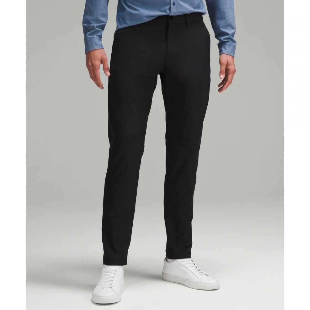 ABC スリムフィットパンツ 34L*スムースツイル-ブラック 19,313円