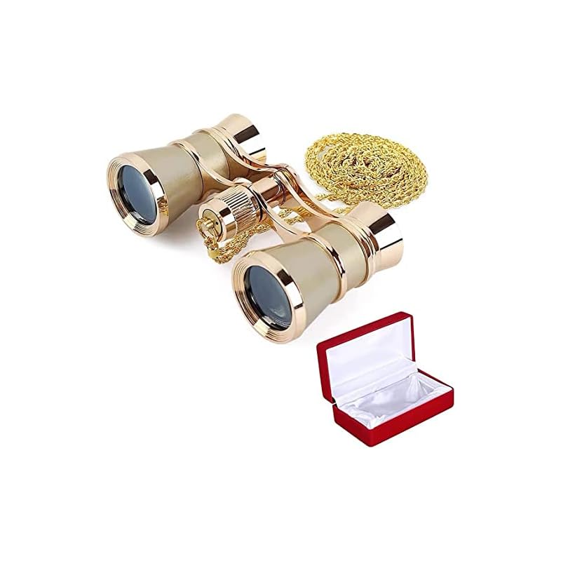 双眼鏡 ライブ用 コンサート用双眼鏡 オペラグラス 軽量 小型 防振双眼鏡 オペラ グラス 舞台観劇 ストラップ 収納袋 金属のチェーン 付き センターフォーカス スポーツ 野球観戦 花火大会 こども 8,548円