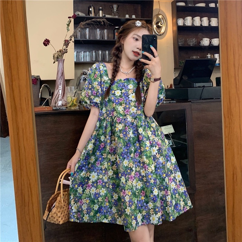 ワンピース レディース ミニスカート ミニ丈 ミニ ショート丈 ショート 袖あり 半袖 パフスリーブ