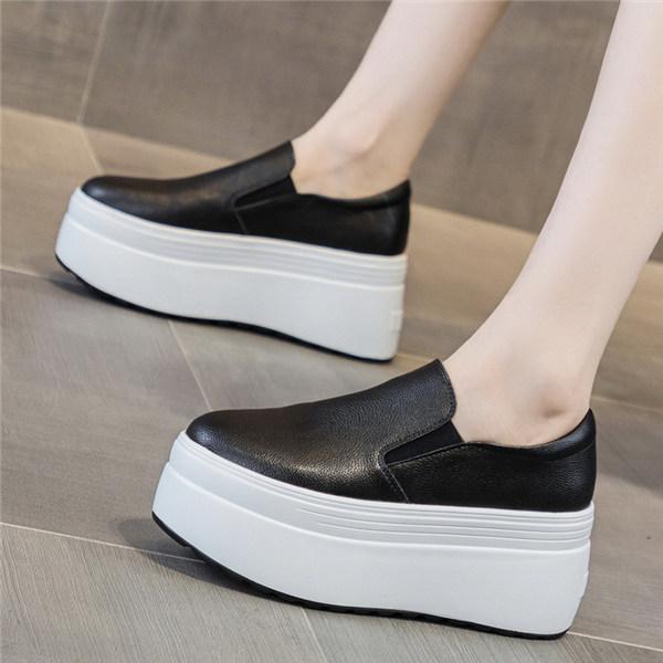 スニーカー ホワイト ローカット インヒール スリッポ 大きいサイズ 小さいサイズ 厚底 歩きやすい シューズ イギリス風 ブラック レディース かわいい カジュアル la134g4g4x1