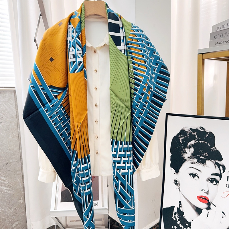 秋冬140 cm綾織スカーフ大スカーフ旅行プレゼント大ストールマフラー女スカーフ優雅マフラー 5,538円