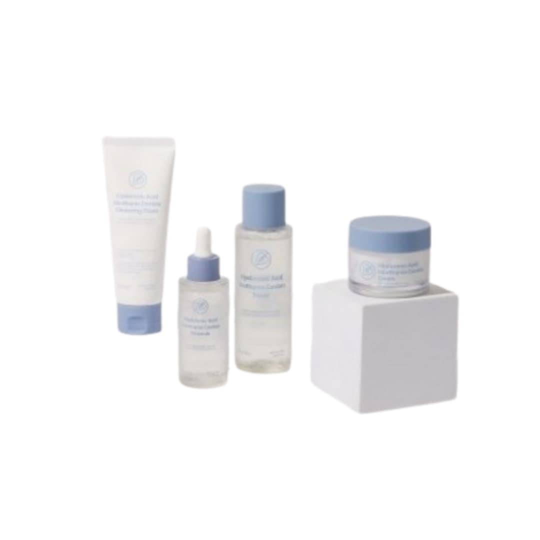 ドクダミの基礎4種セット(フォーム+トナー+アンプル+クリーム)肌鎮静ニキビ緩和