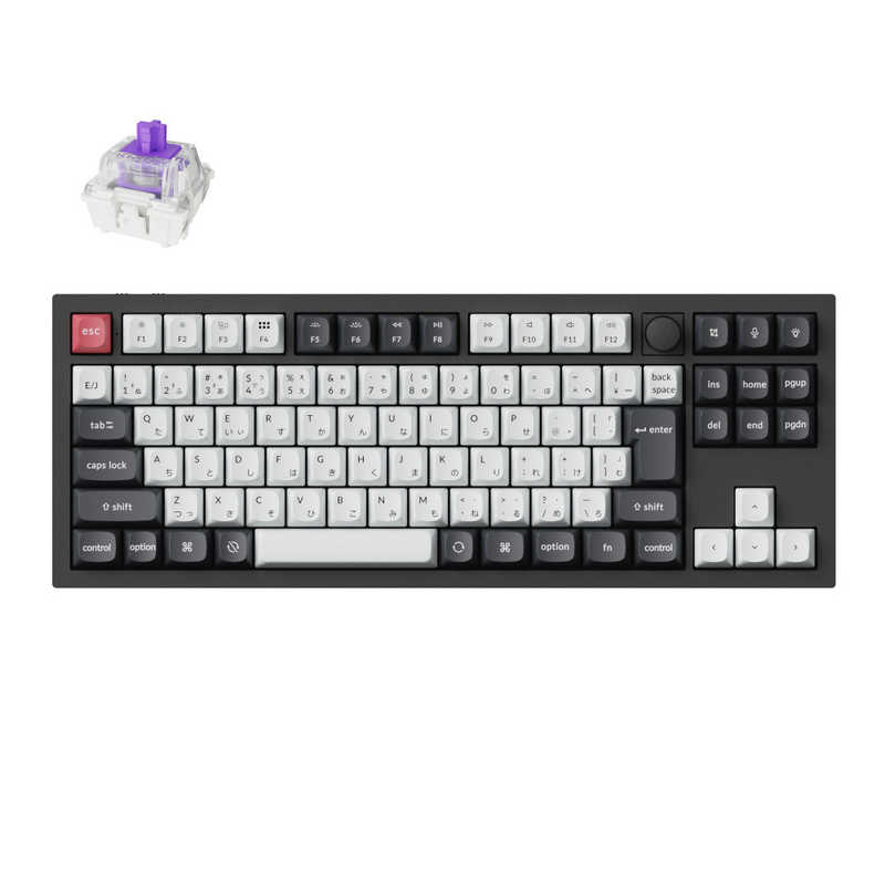 キークロン　キーボード Q3 HE RGB(マグネットスイッチ Nebula) カーボンブラック　Q3H-M1-JIS 29,887円