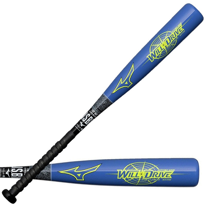 小学生軟式用ウィルドライブ ブルー×ヒッティングナビ トップ 野球 少年軟式 JR ジュニア バット 26SS(1CJFY145)