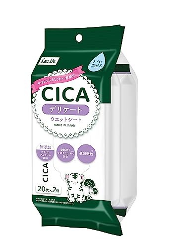 他サイト： CICA 水99% デリケート ウエットシート 20枚×2個入の商品画像