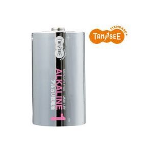 （まとめ）TANOSEE 単1形 アルカリ乾電池 2本入x50パック