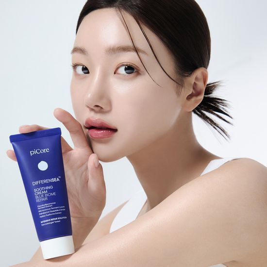 piCore DifferenSea Blue Biome Repair Soothing Cream 50ml オリーブヤング 韓国