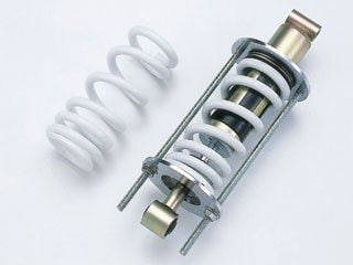 ポッシュ(POSH) バイク用品 強化リアショックスプリング ホワイト FTR 059081-10