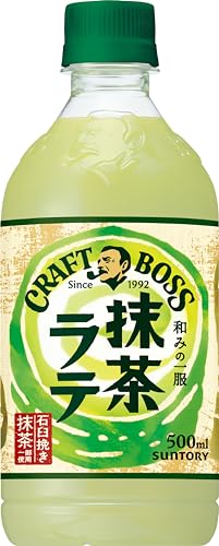 サントリー クラフトボス 抹茶ラテ 500ml×24本