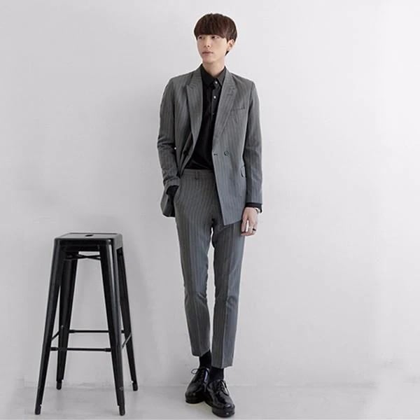 メンズスーツ セットアップ メンズ ビジネススーツ スリム おしゃれ 2点セット おしゃれスーツ 卒業式スーツ オフィススタイル
