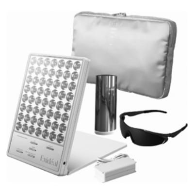 LED美容器 本体セット 付属品付き ホワイト【新品未使用　箱に傷あり】