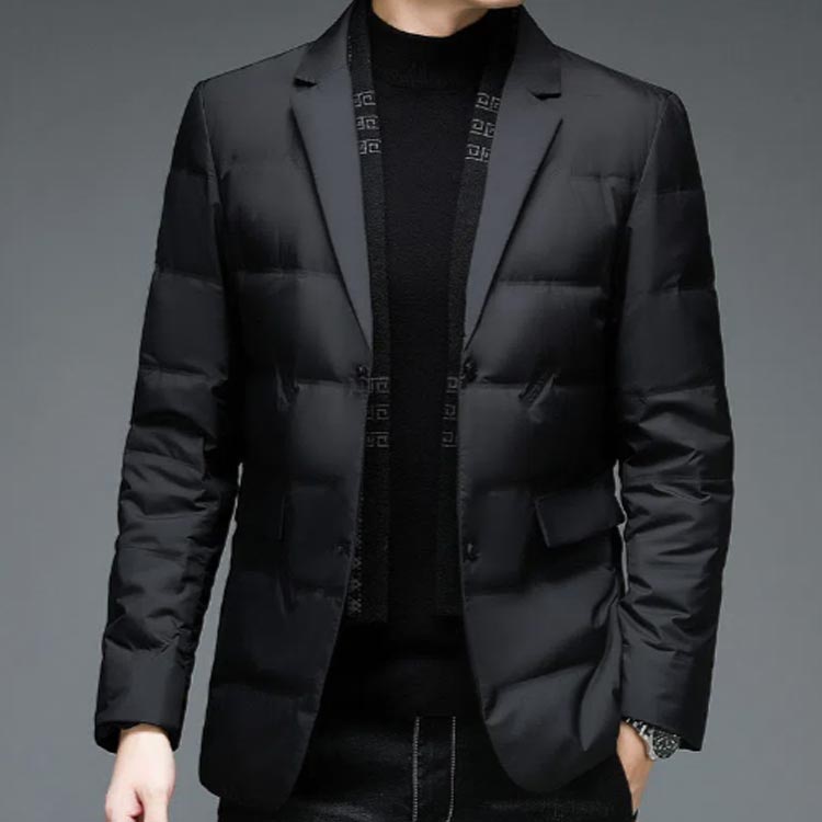 90%ダウンテーラードジャケットダウンジャケットスーツメンズダウンコートダウンアウタービジネスジャケットカジュアルジャケット軽量防寒保温秋冬通勤オフィスジャケットスリム大きいサイズ
