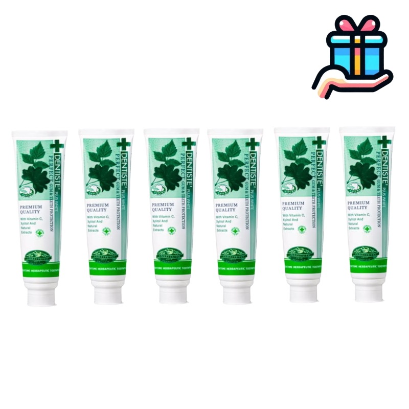 [大容量企画] プラスホワイト歯磨き粉 160g 6個 ハーブ歯磨き粉 さわやかさ 清涼さ 口臭除去 爽快さ 虫歯予防 韓国人気商品
