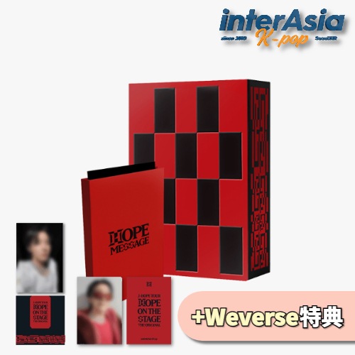 j-hope(BTS) - Tour [HOPE ON THE STAGE] The Original & HOPE MESSAGE CARD SET +Weverse特典