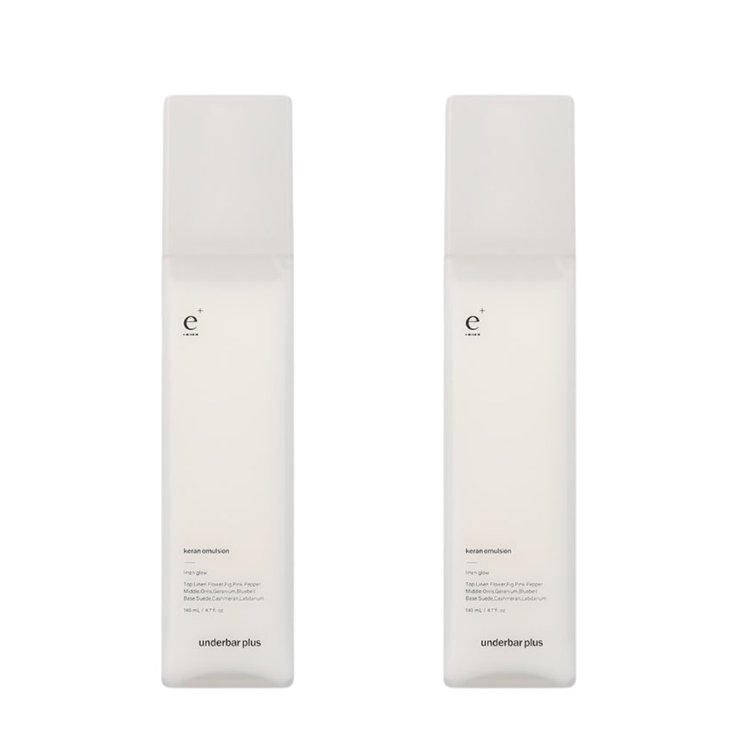 アンダーバープラス ケランエマルジョン 140ml 2本セット ヘアミルク 洗い流さないトリートメント ダメージケア