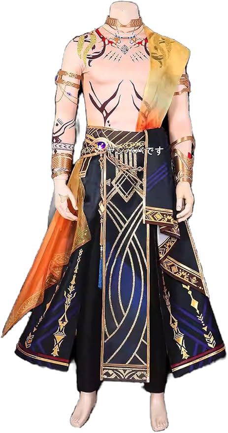 恋と深空ホムラ コスプレ衣装+竜骨(ウィッグ 靴別売り)その他