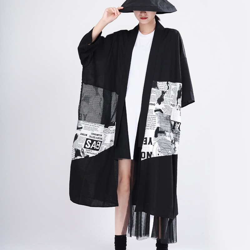 春夏 セミロングトップス レディース レディース7分袖トップス トレンチコート レディース 春 ゆったり レトロ 薄手 日焼け防止 2025福袋 4,913円