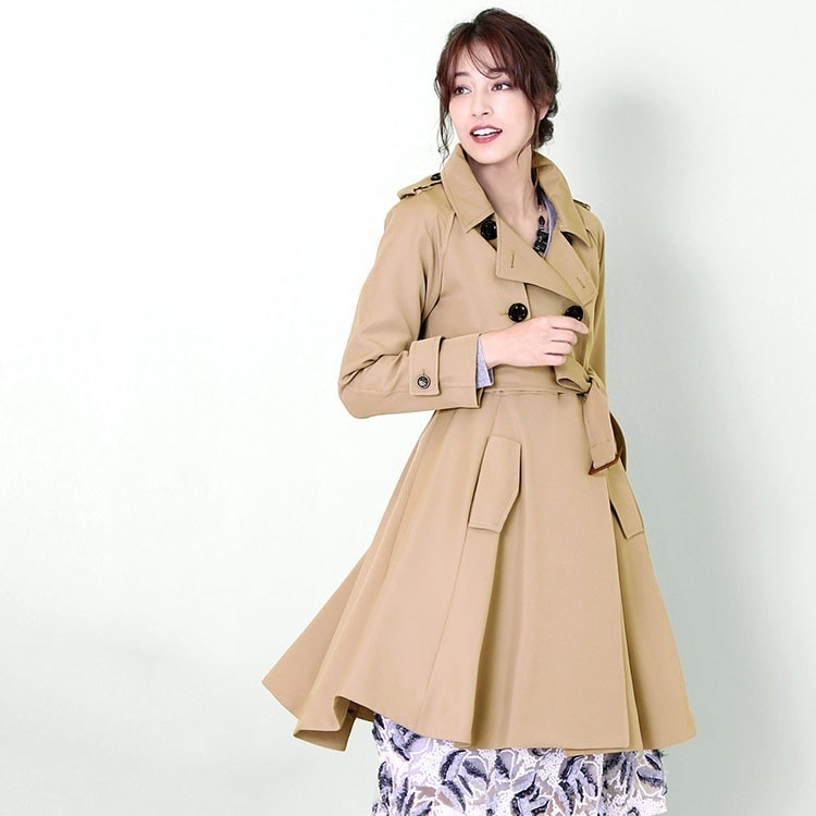 スプリングフレアトレンチコート