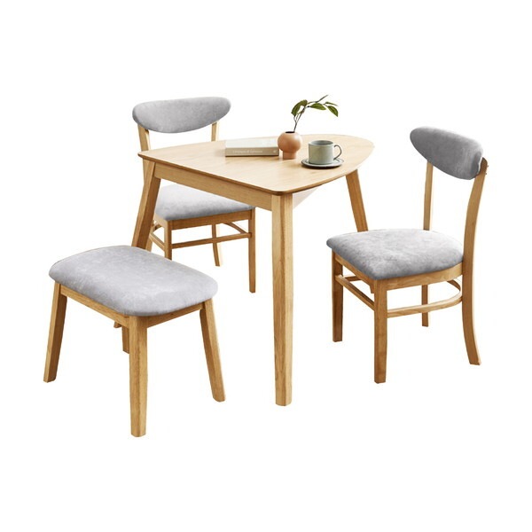 後藤家具物産 DC-SAKURA-GY グレー サクラ ダイニングテーブル 4点セット メーカー直送