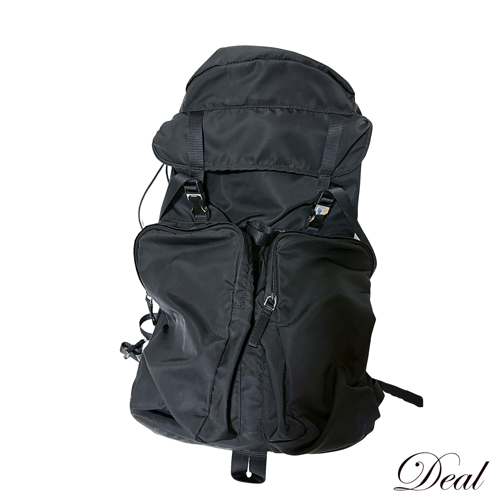 プラダ ナイロン バックパック ブラック メンズ リュック・デイパック