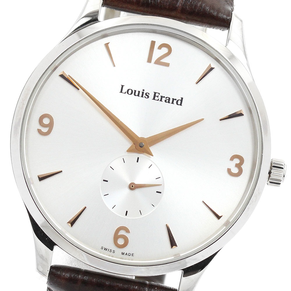 ルイ・エラール Louis Erard 47217AA11 ヘリテージ スモールセコンド 手巻き メンズ 美品 _957251【中古】