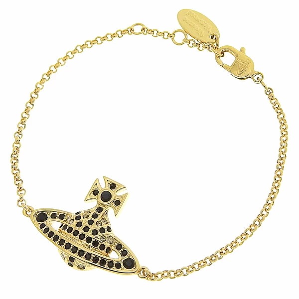 ヴィヴィアンウエストウッド アクセサリー レディース ブレスレット アウトレット ゴールド JACK BAS RELIEF BRAC 6102021202R518 VIVIENNE WESTWOOD