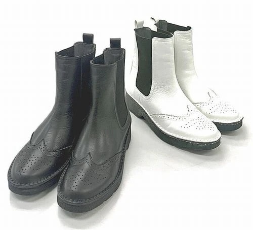 サイドゴアブーツ ブーツ レディースシューズ レディースファッション 靴 サイドゴア レザーブーツ