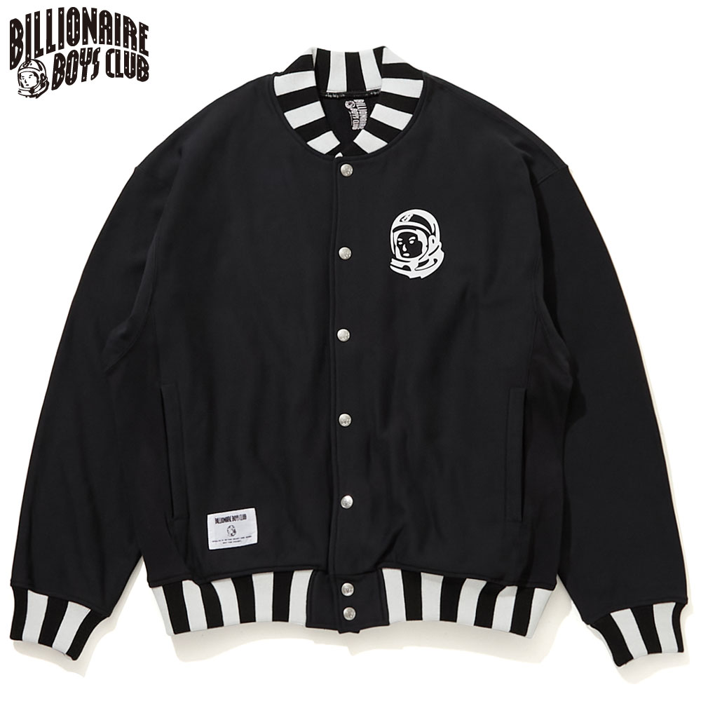 【BILLIONAIRE BOYS CLUB / ビリオネアボーイズクラブ】スナップボタン スウェット/FRONT BUTTON COTTON SWEATSHIRT BBCJP241K001