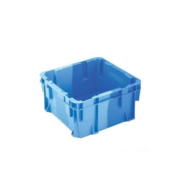 5個セット 業務用コンテナボックス/食品用コンテナー NF-M19E ダークブルー/ブルー 材質：PP