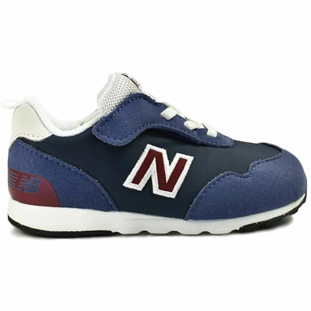 ニューバランス ベビー 男の子 スニーカー キッズ ローカット ベルクロ ファーストシューズ NB マジックテープ ベビーシューズ NW515 WN ネイビー 子供靴