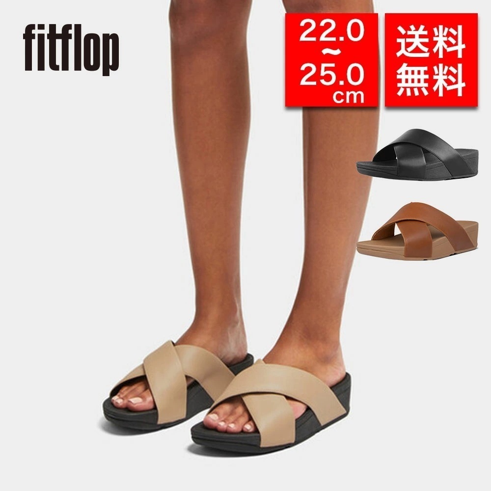 【国内正規品】 K04 LULU CROSS SLIDE SANDALS - LEATHER 体圧分散 衝撃吸収 疲れにくい 歩きやすい レディース
