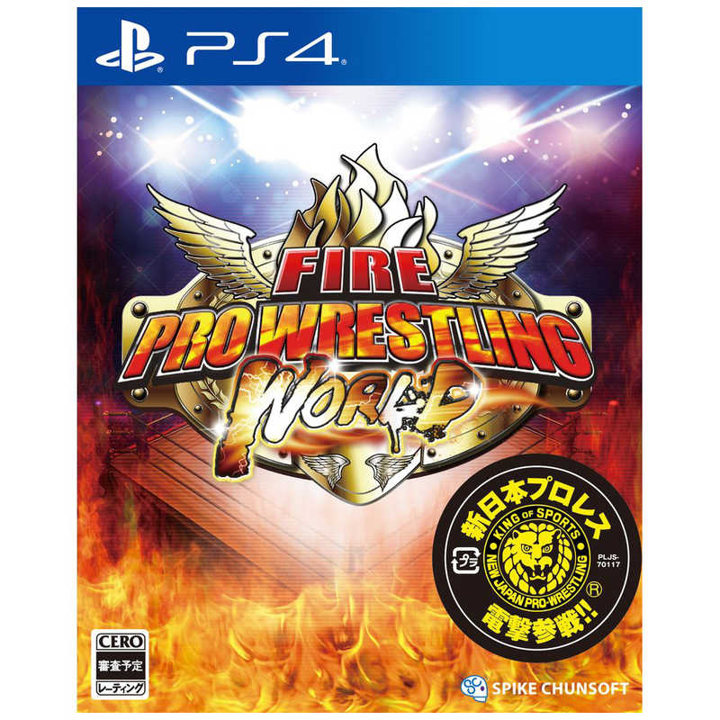 スパイクチュンソフト　PS4ゲームソフト ファイヤープロレスリングワールド 通常版