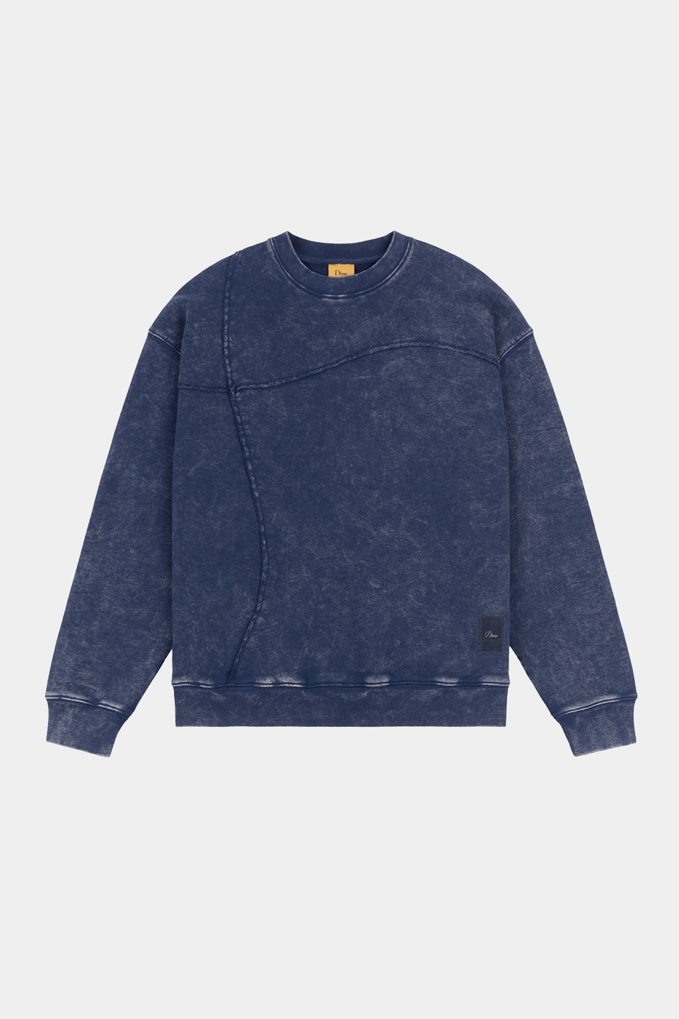 【DIME】 REVERS STITCH CREWNECK : NAVY WASHED