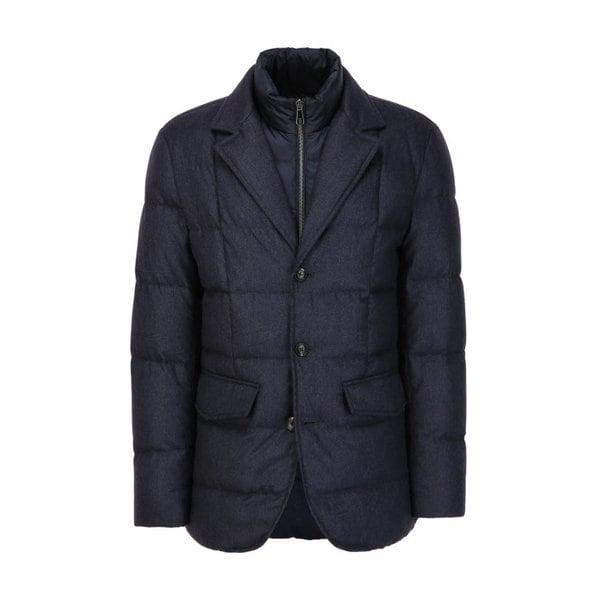 [25FW] パネル取り外しジャケット型グースダウンジャンパー (DMJU5D041N2)