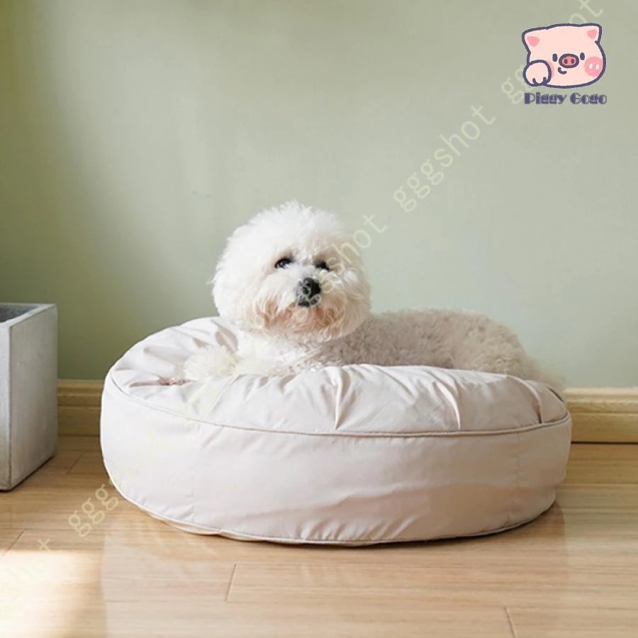 犬ベッド 猫ベッド 犬クッション ペットベッド ペットソファー 布団 マット ふわふわ もこもこ 丸型 ラウンド 小型犬 中型犬 通年利用 冬 暖かい 滑り止め30%までに制限