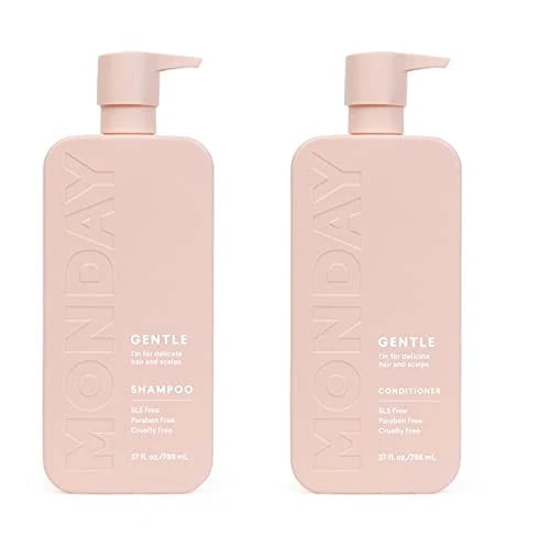 MONDAYHAIRCAREジェントル30ozツインパックバスルームセット(シャンプー1+コンディ