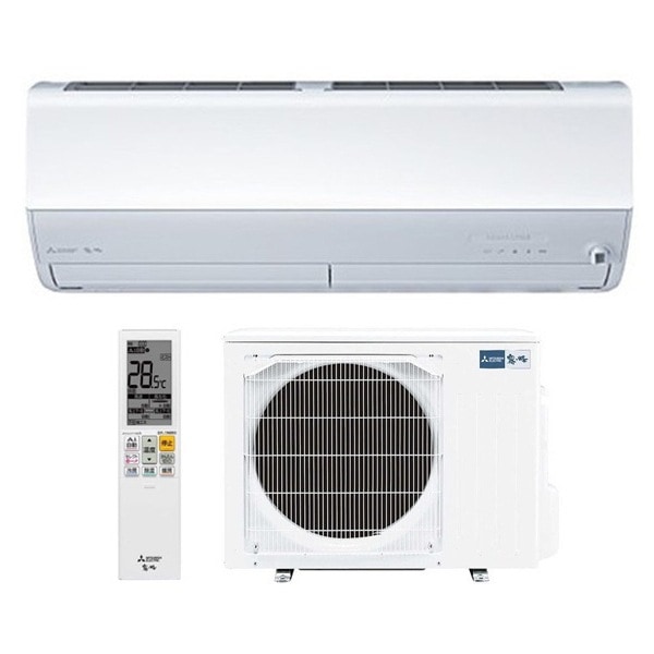 MITSUBISHI 三菱電機 MSZ-ZW7124S-W ピュアホワイト ルームエアコン 主に23畳用 霧ヶ峰 Zシリーズ