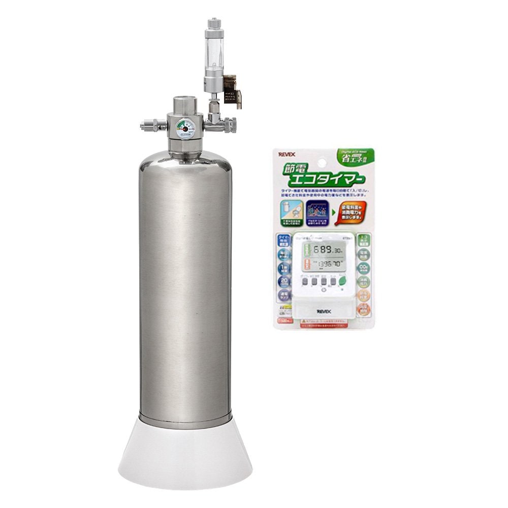 アクロ　タイマー付き　化学反応式ＣＯ２ジェネレーターセット　クエン酸重曹付属　水草育成　おまけ付き　ＣＲＣ10―17―10―10―00