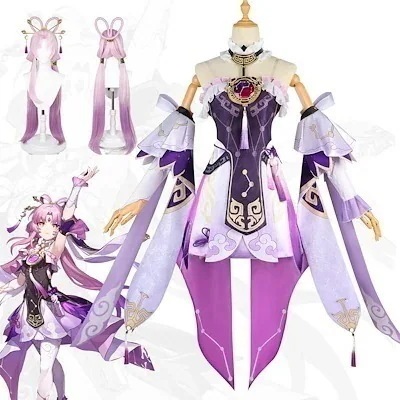 【短納期】超低価 格2025コスプレ ハロウィン 崩壊スターレイル 符玄フゲン 変装 仮装 コスプレ服 コスプレ衣装 演出服 ハロウィン クリスマス 文化祭 学園祭02