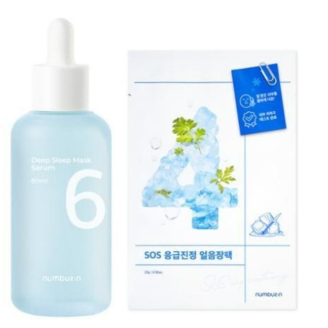 6番 ぐっすり眠る マスクパック セラム 80ml (+4番 SOS 氷パック)