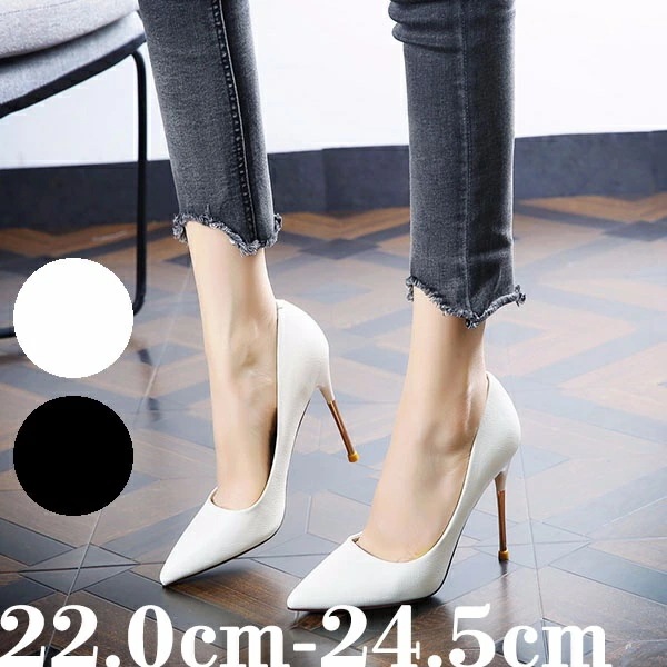 パンプス 二次会 小さいサイズ ハイヒール ポインテッドトウ パーティー ヒール10cm 発表会 演奏会 演出 レディース おしゃれ ウエディングシューズ ピンヒール 美脚パンプス シューズef100