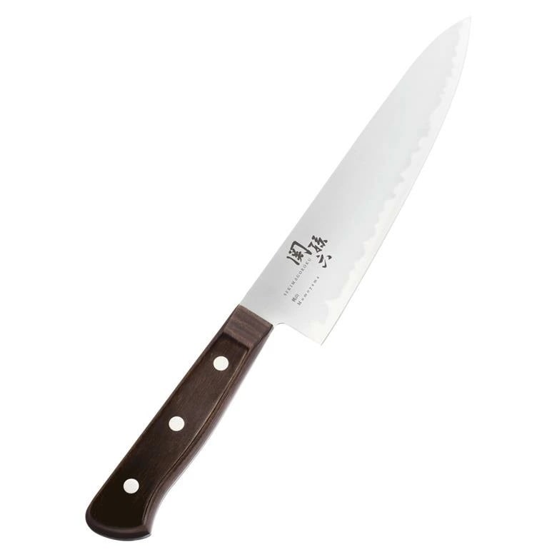 関孫六 牛刀包丁 180mm 桃山 000AE5148 JAN:4901601211771 牛刀 肉 肉切り 包丁 鋼 ハガネ 日本製 国産 洋包丁 使いやすい 高品質 伝統 KAI 高品質 伝