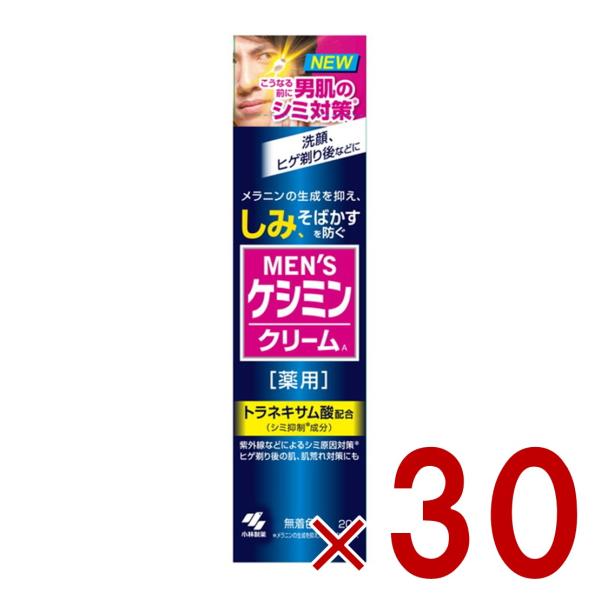 メンズケシミンクリーム 20g 小林製薬 ケシミン シミ対策 しみ対策 医薬部外品 30個