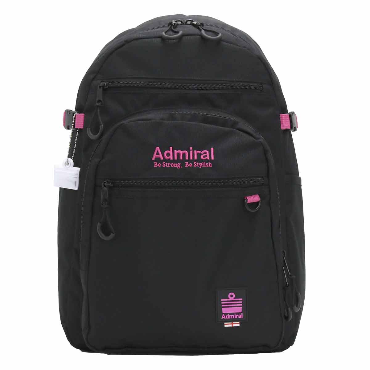 [アドミラル] リュック 通学リュック スクールリュック 通学 メンズ レディース 大容量 軽量 撥水 高校生 中学生 リフレクター付き ASRL-02 ラウンドバックパック