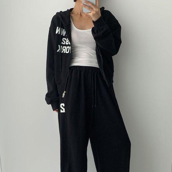 Hスタイル(SET)ノリジップアップセット 秋 レディース トレーニングウェアセット 長袖 スウェットセット パンツセットアップ