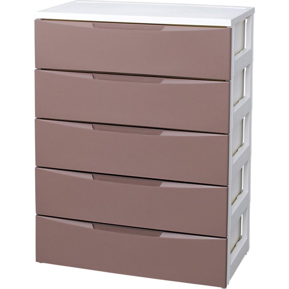 チェスト ホワイト/ブラウン 5段 RC-725 10,278円