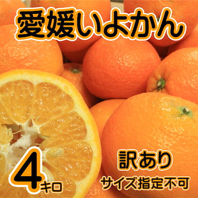 愛媛県産 訳あり愛媛いよかん 約4kgのサムネイル