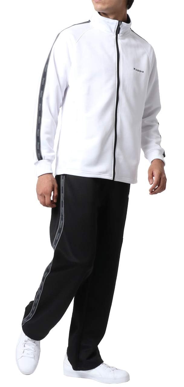 [カッパ] ランニングウェア ジャージ メンズ 上下セット M-6L スポーツウェア ルームウェア 部屋着 セットアップ